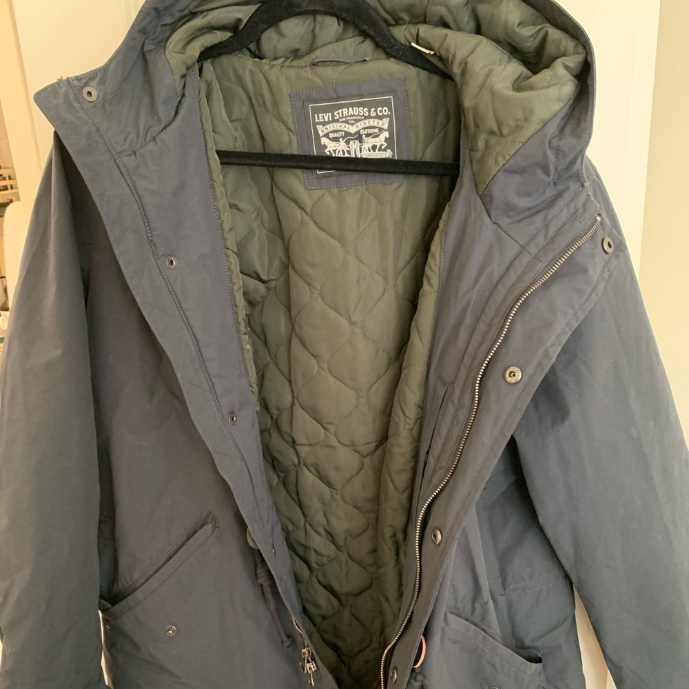 Levi Strauss rain jacket. Size L